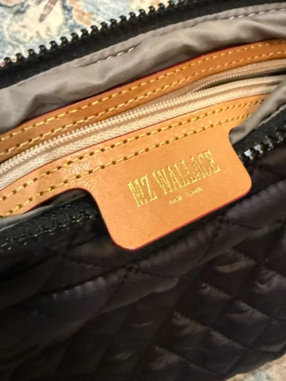 MZ Wallace Metro Flat Crossbody - Black - Like New